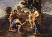 POUSSIN, Nicolas Et in Arcadia Ego oil painting on canvas